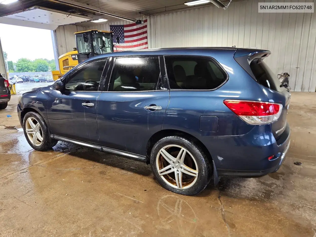 2015 Nissan Pathfinder S VIN: 5N1AR2MM1FC620748 Lot: 57337496