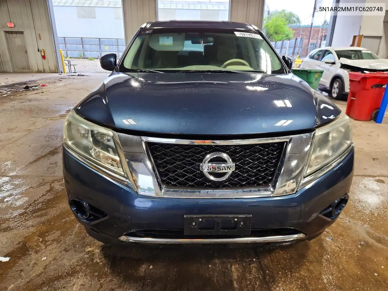 2015 Nissan Pathfinder S VIN: 5N1AR2MM1FC620748 Lot: 57337496