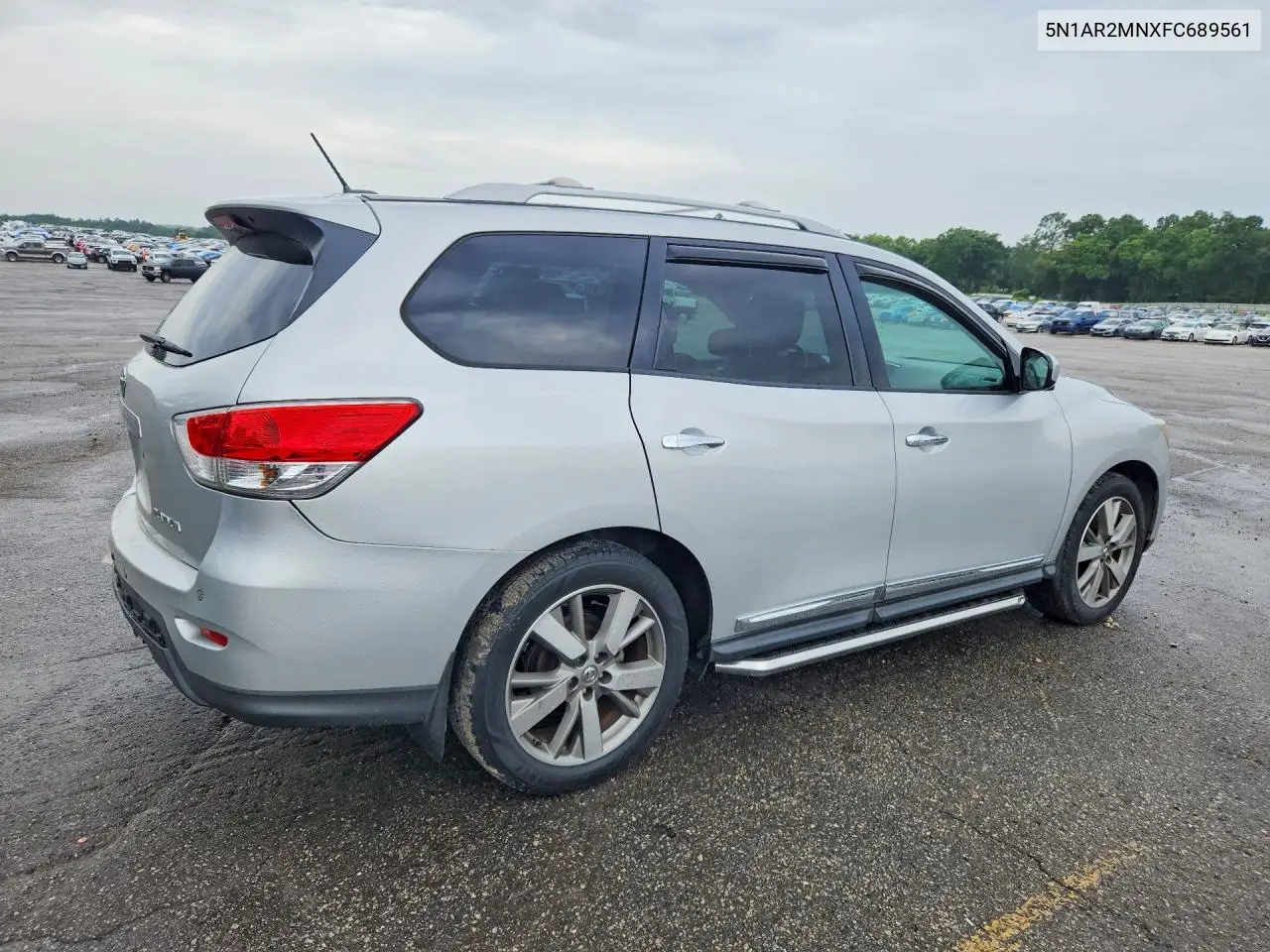 2015 Nissan Pathfinder S VIN: 5N1AR2MNXFC689561 Lot: 57493896