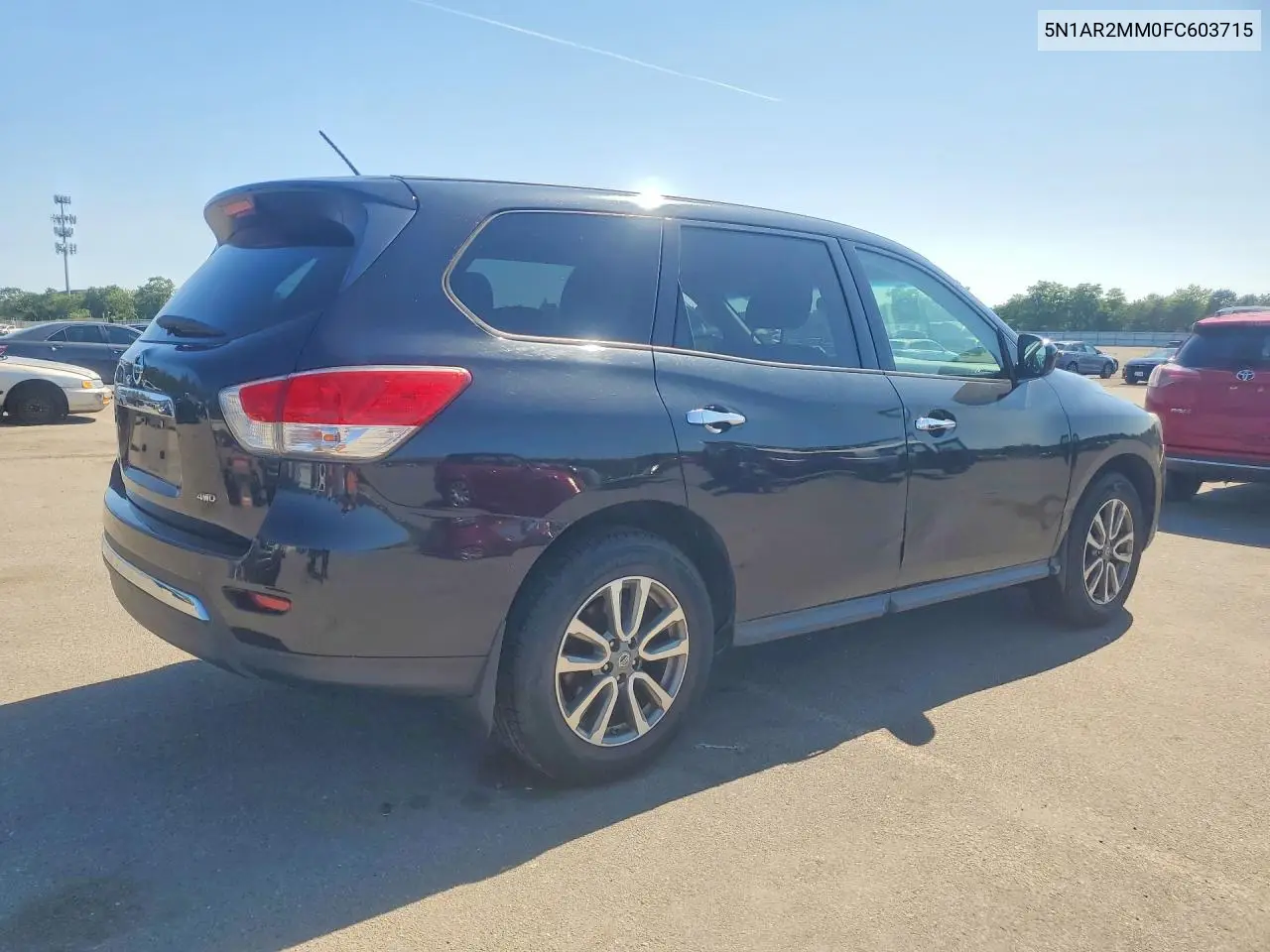 2015 Nissan Pathfinder S VIN: 5N1AR2MM0FC603715 Lot: 61795376