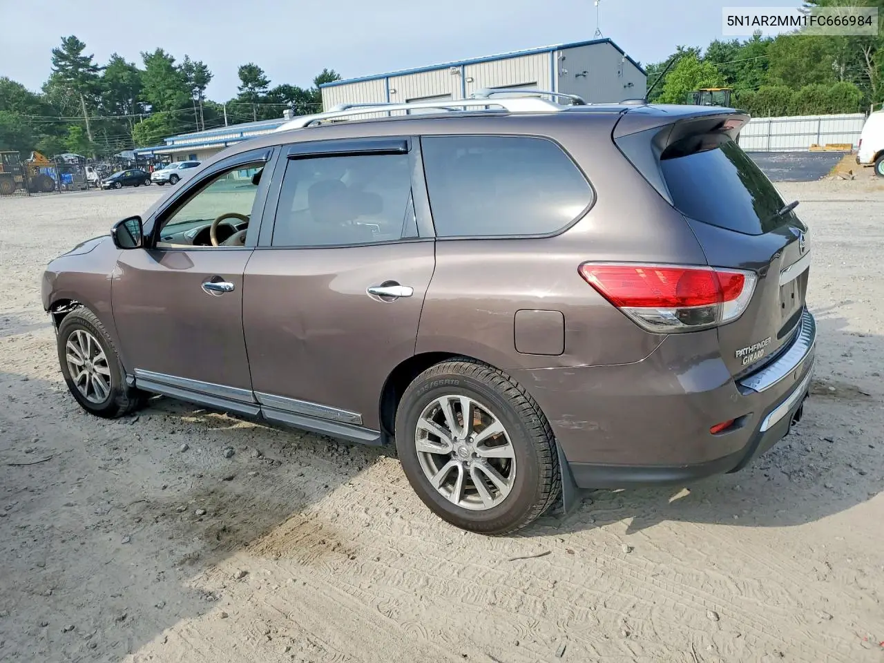 2015 Nissan Pathfinder Sl VIN: 5N1AR2MM1FC666984 Lot: 62095216