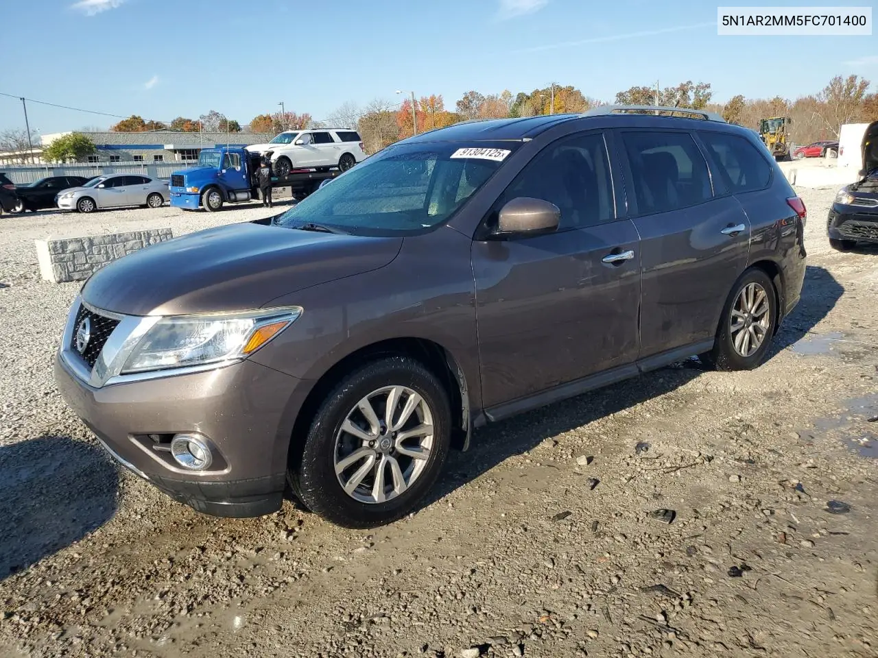 5N1AR2MM5FC701400 2015 Nissan Pathfinder Sv