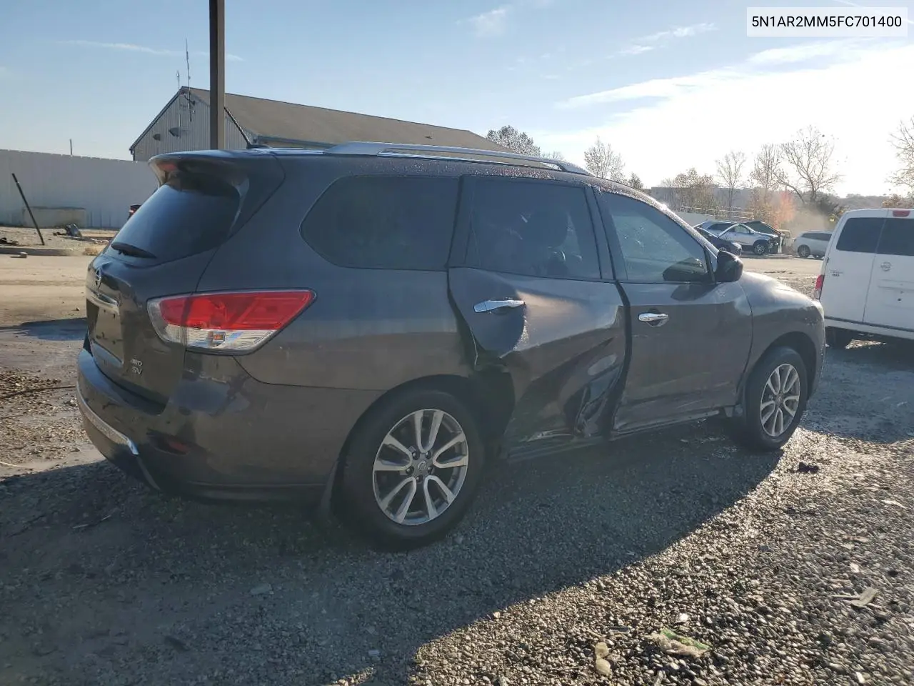5N1AR2MM5FC701400 2015 Nissan Pathfinder Sv