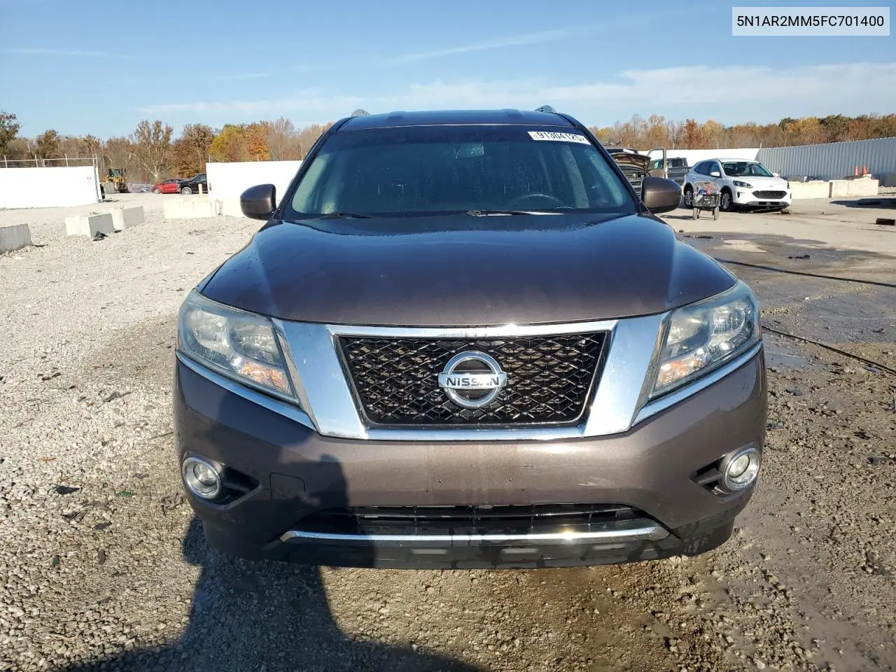 5N1AR2MM5FC701400 2015 Nissan Pathfinder Sv