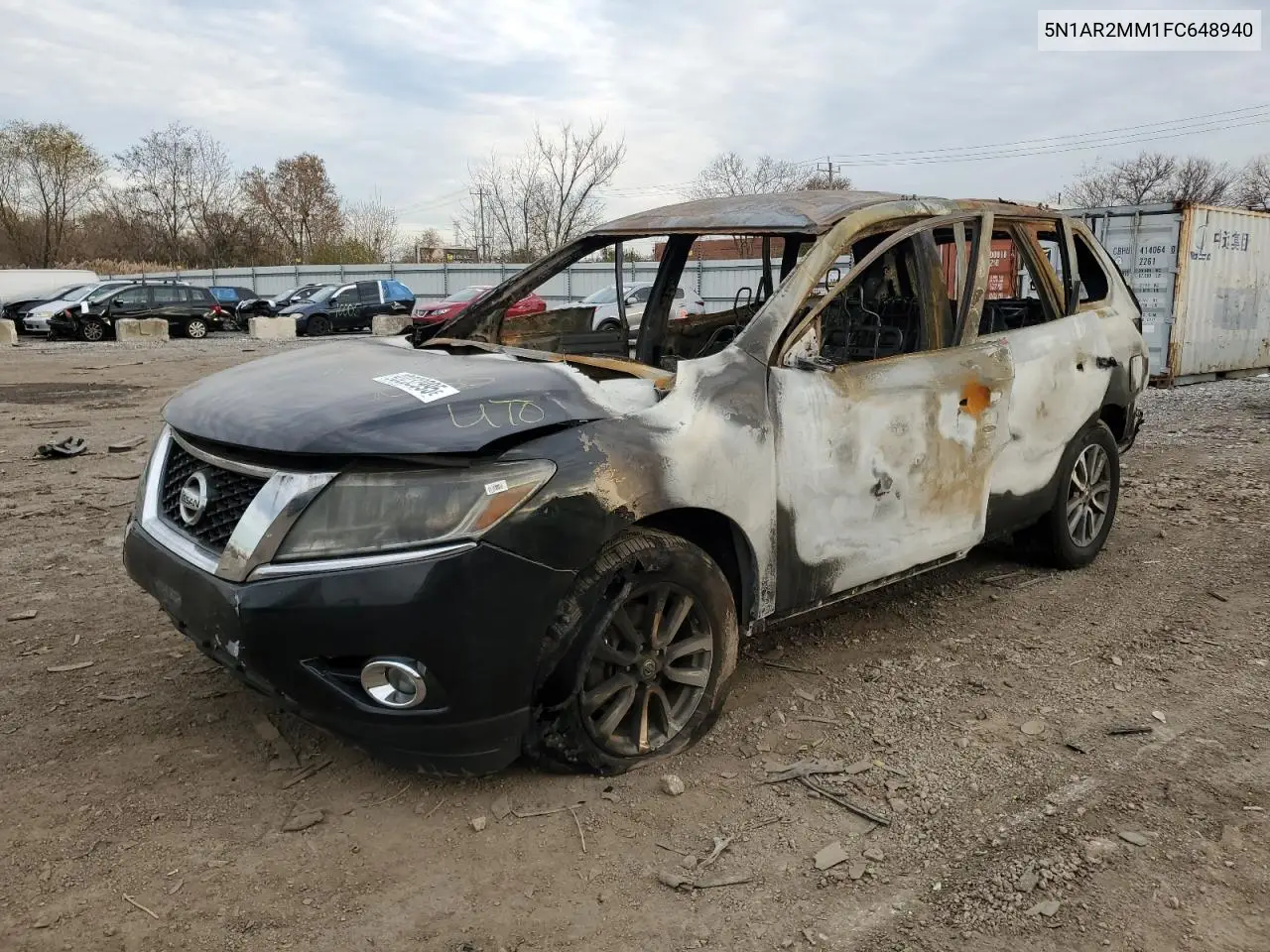 2015 Nissan Pathfinder VIN: 5N1AR2MM1FC648940 Lot: 93232995