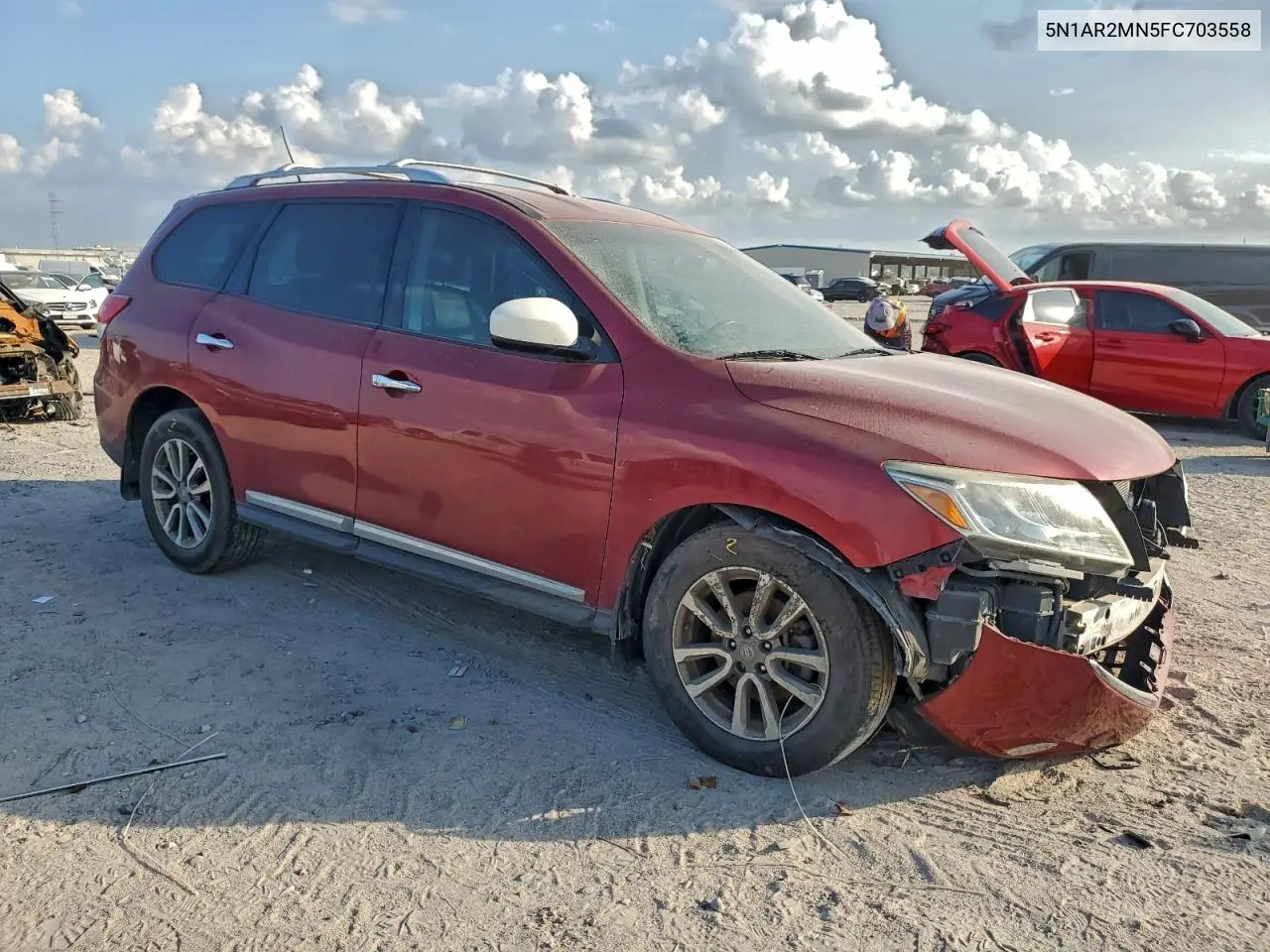 5N1AR2MN5FC703558 2015 Nissan Pathfinder S
