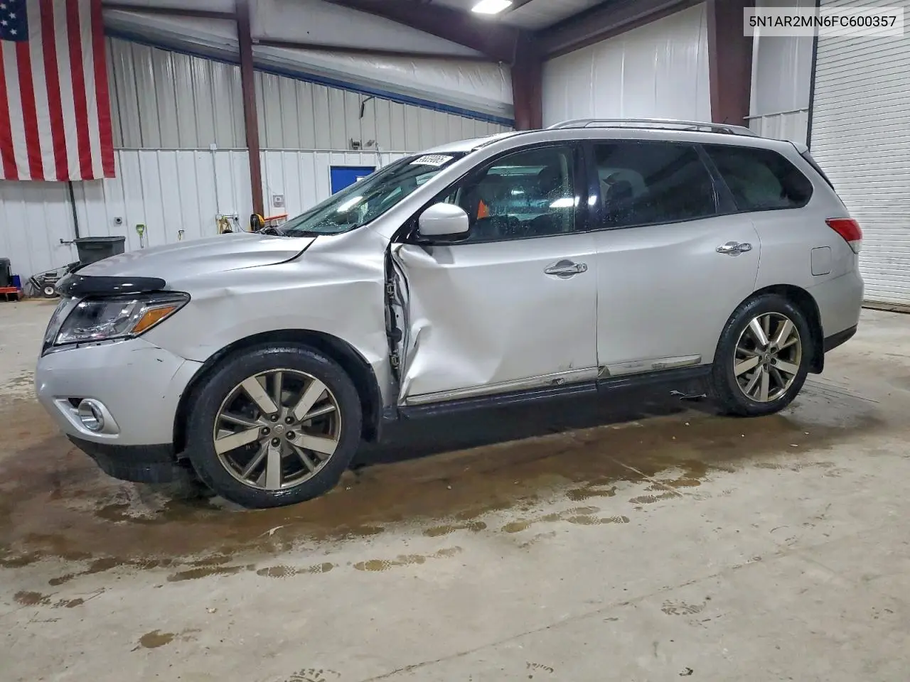 5N1AR2MN6FC600357 2015 Nissan Pathfinder S