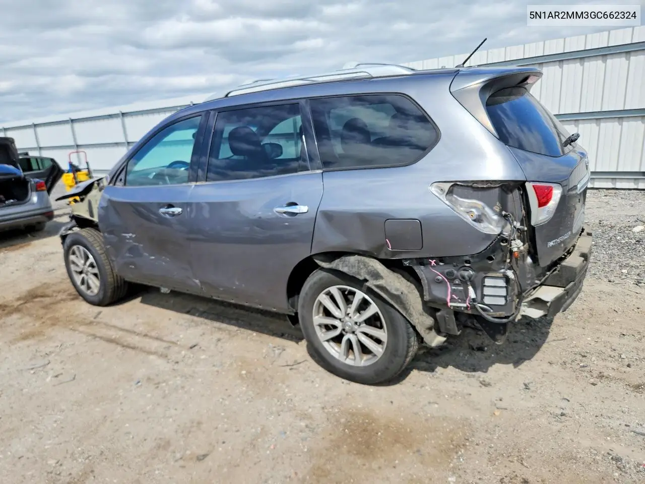 2016 Nissan Pathfinder S VIN: 5N1AR2MM3GC662324 Lot: 56753596