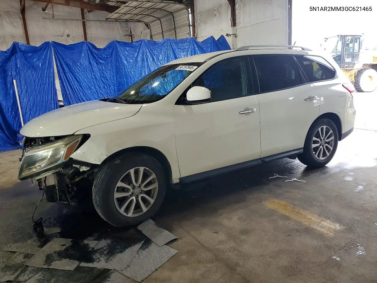 2016 Nissan Pathfinder Sv VIN: 5N1AR2MM3GC621465 Lot: 56797846