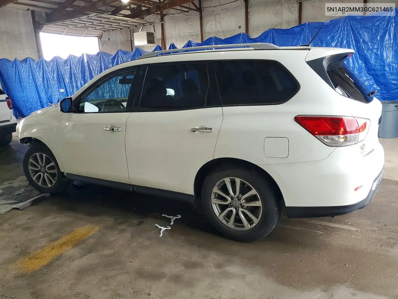 2016 Nissan Pathfinder Sv VIN: 5N1AR2MM3GC621465 Lot: 56797846