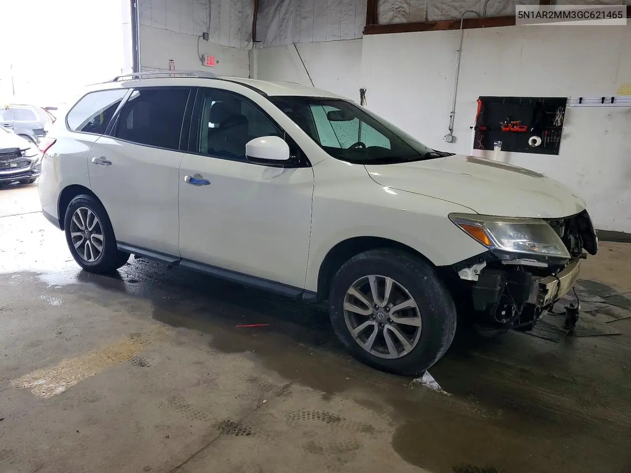 2016 Nissan Pathfinder Sv VIN: 5N1AR2MM3GC621465 Lot: 56797846