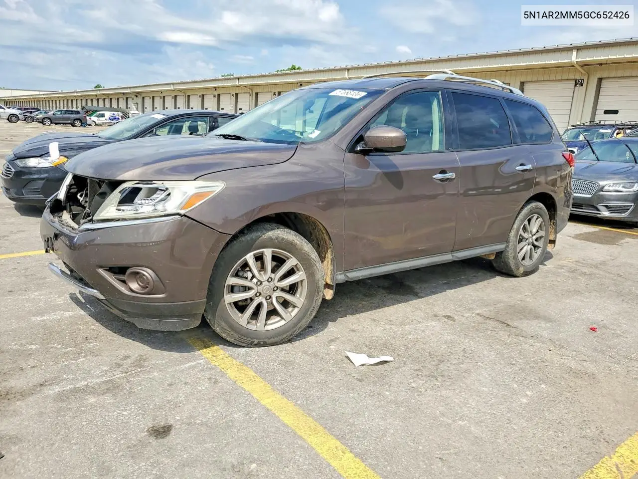 2016 Nissan Pathfinder S VIN: 5N1AR2MM5GC652426 Lot: 57668406