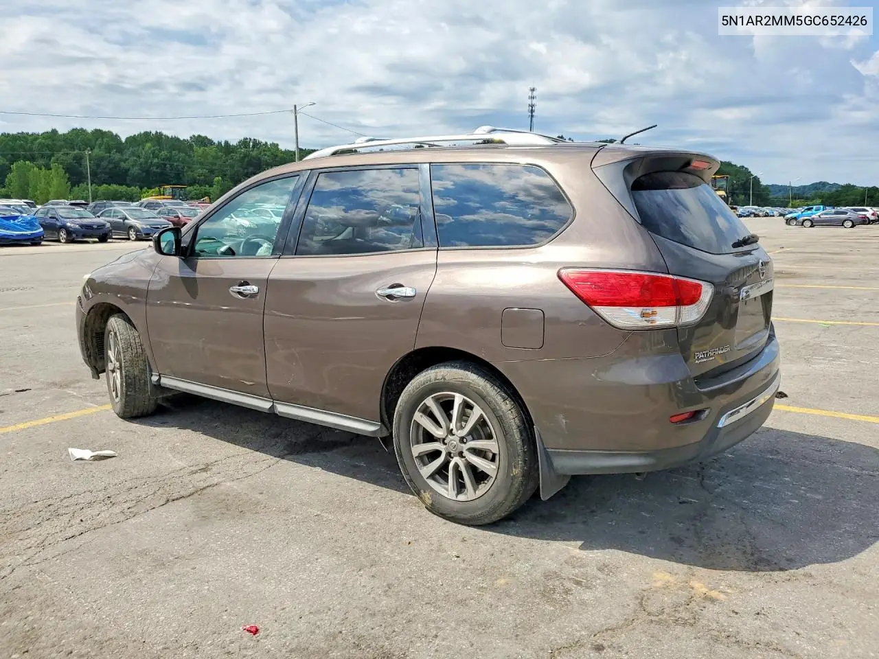 2016 Nissan Pathfinder S VIN: 5N1AR2MM5GC652426 Lot: 57668406