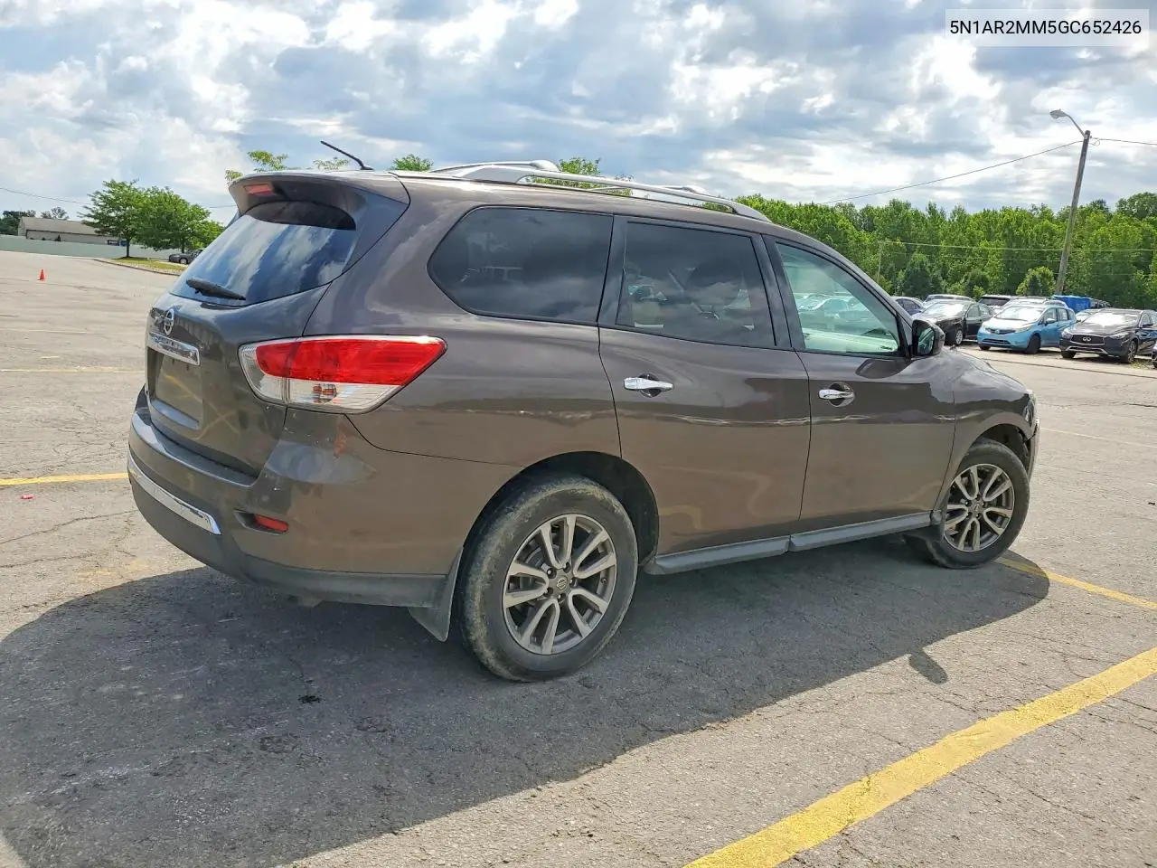 2016 Nissan Pathfinder S VIN: 5N1AR2MM5GC652426 Lot: 57668406