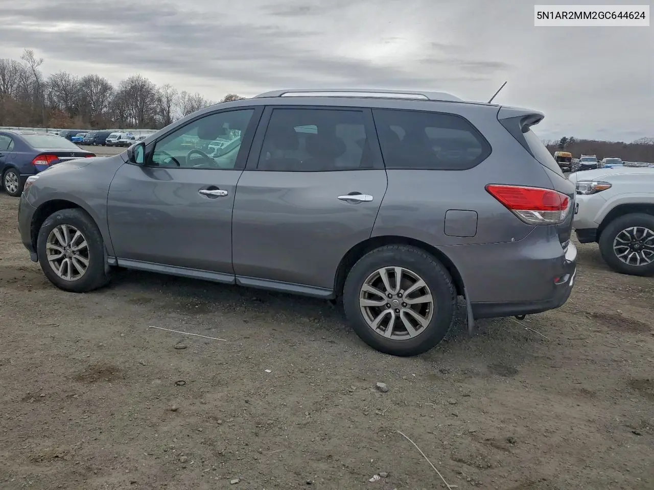 5N1AR2MM2GC644624 2016 Nissan Pathfinder Sv
