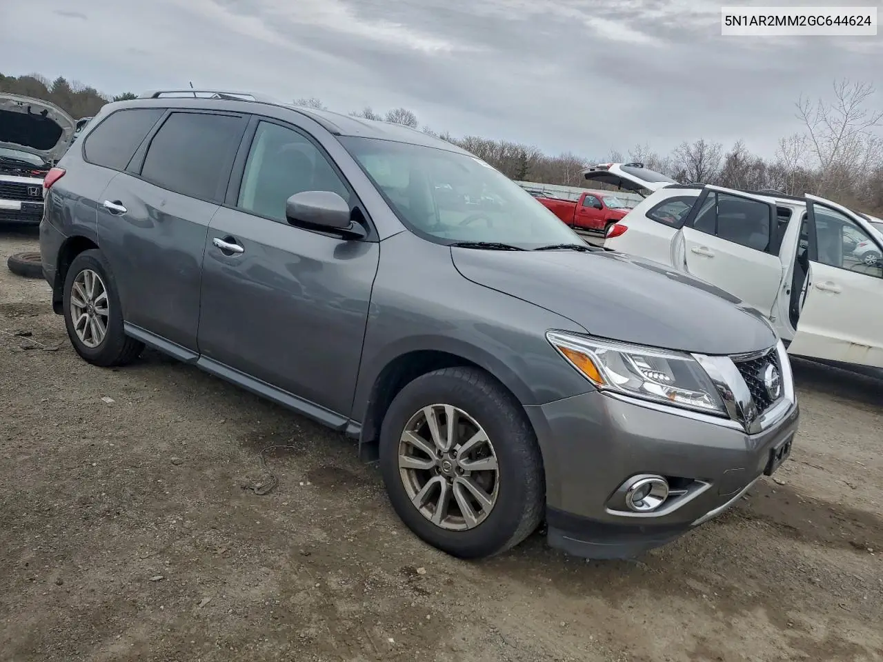 5N1AR2MM2GC644624 2016 Nissan Pathfinder Sv