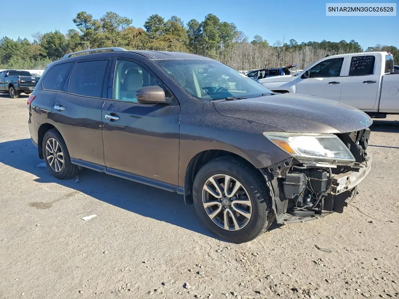 5N1AR2MN3GC626528 2016 Nissan Pathfinder S