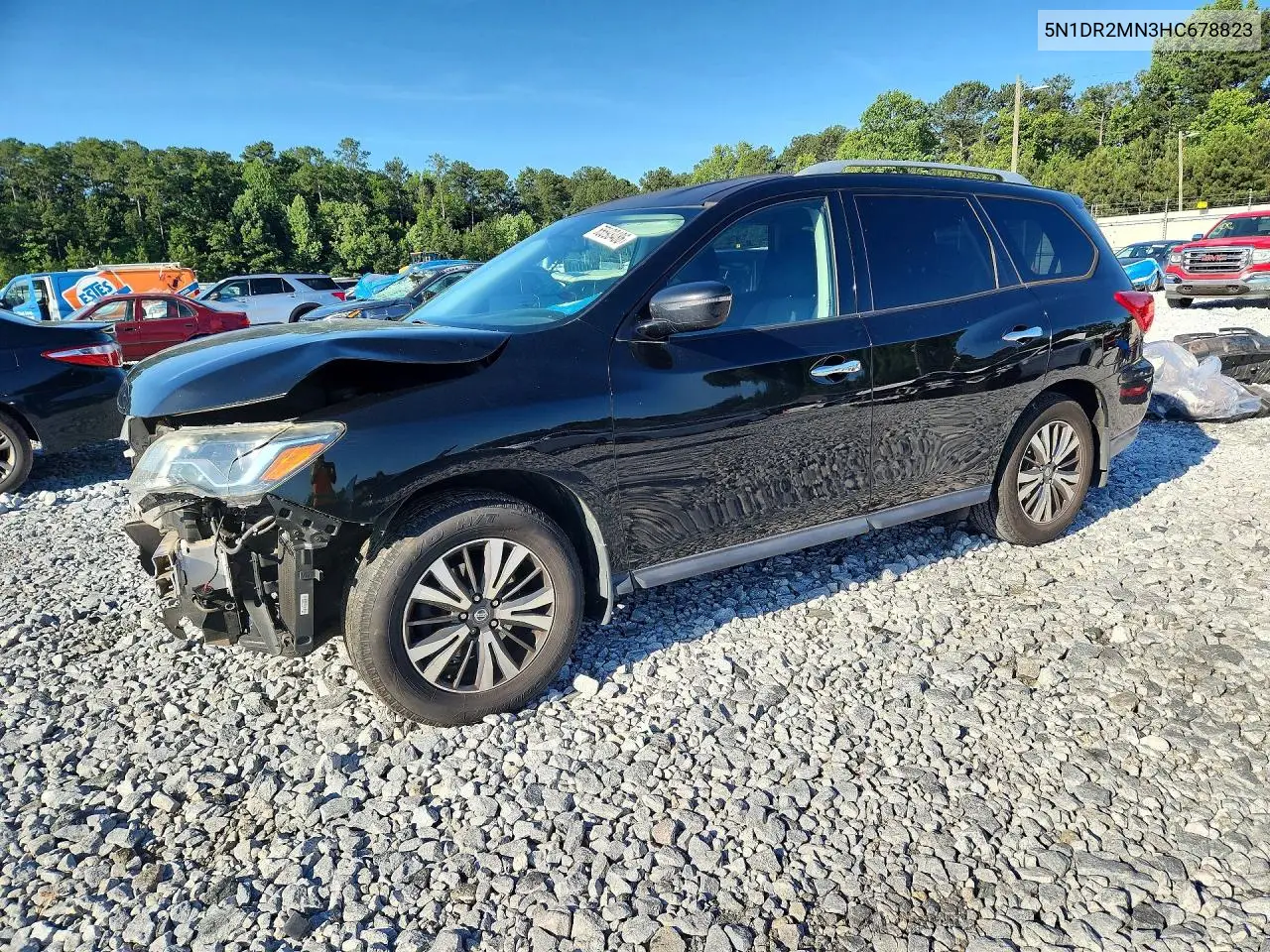 2017 Nissan Pathfinder S VIN: 5N1DR2MN3HC678823 Lot: 55693486