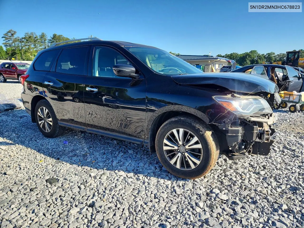 2017 Nissan Pathfinder S VIN: 5N1DR2MN3HC678823 Lot: 55693486