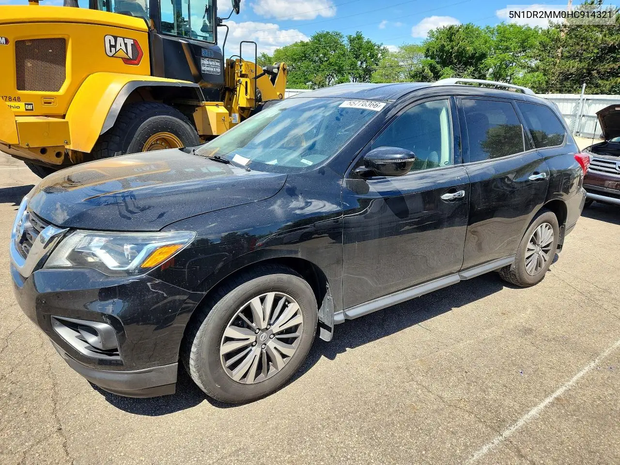 2017 Nissan Pathfinder S VIN: 5N1DR2MM0HC914321 Lot: 55776366