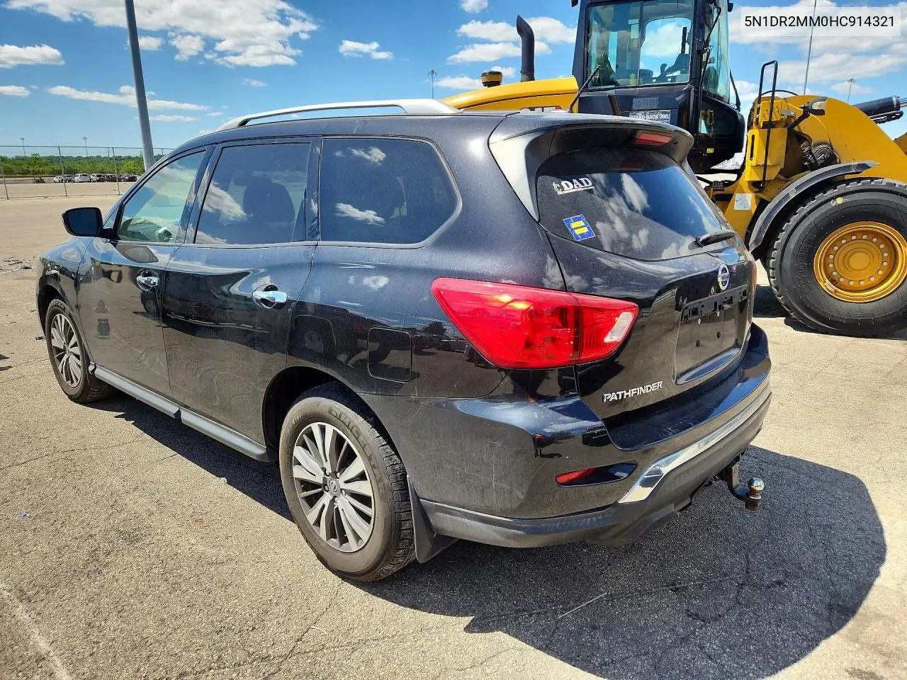 2017 Nissan Pathfinder S VIN: 5N1DR2MM0HC914321 Lot: 55776366