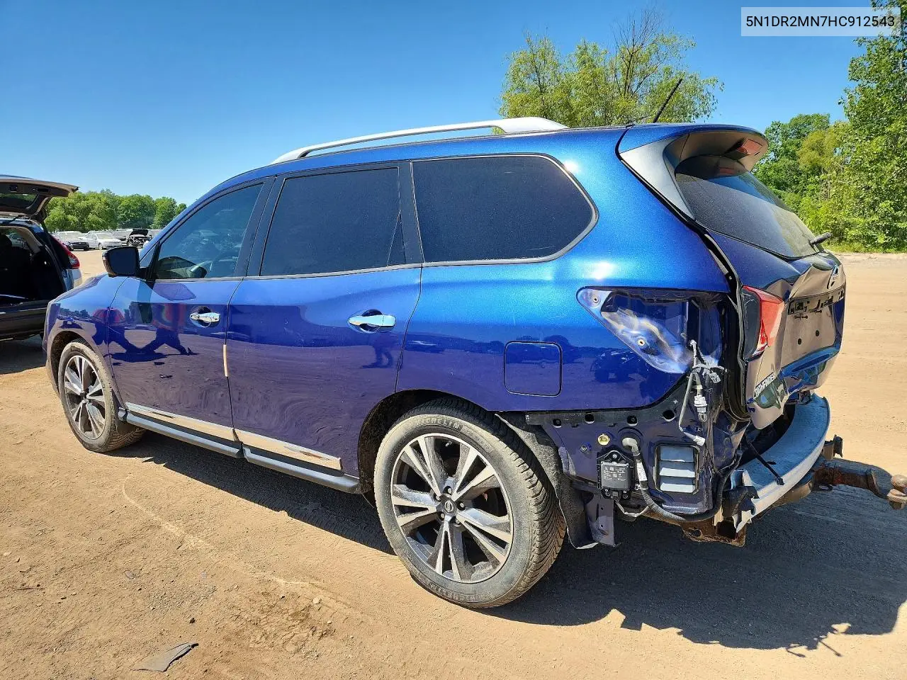 2017 Nissan Pathfinder Platinum VIN: 5N1DR2MN7HC912543 Lot: 56149946