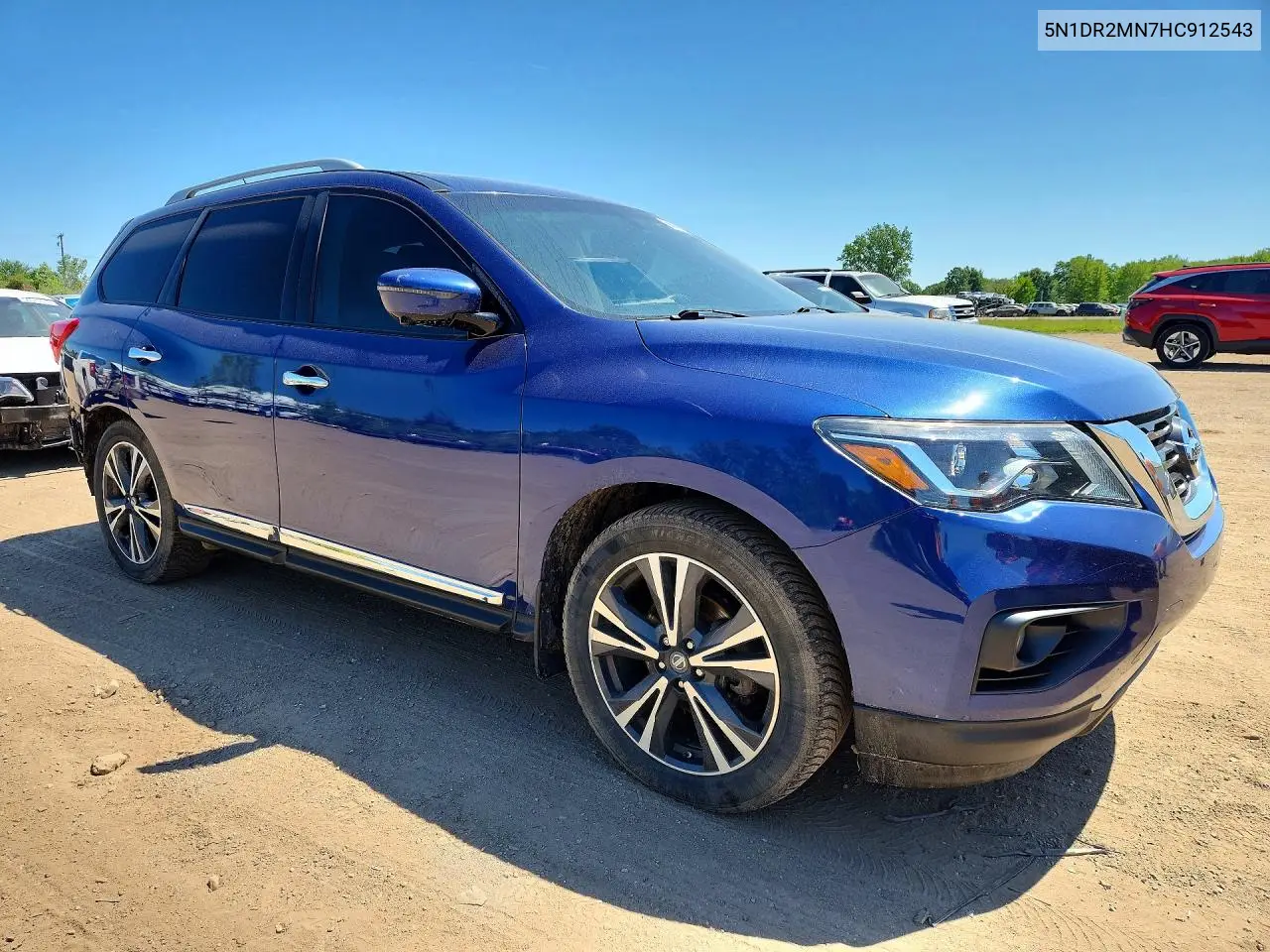 2017 Nissan Pathfinder Platinum VIN: 5N1DR2MN7HC912543 Lot: 56149946