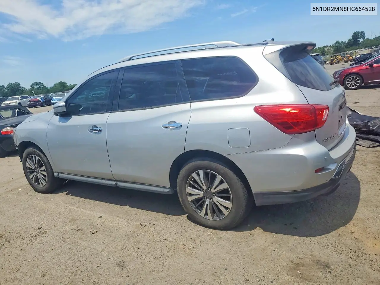 2017 Nissan Pathfinder Sv VIN: 5N1DR2MN8HC664528 Lot: 56277216