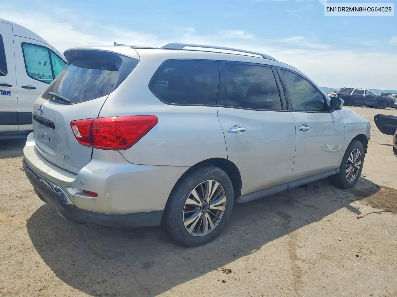 2017 Nissan Pathfinder Sv VIN: 5N1DR2MN8HC664528 Lot: 56277216