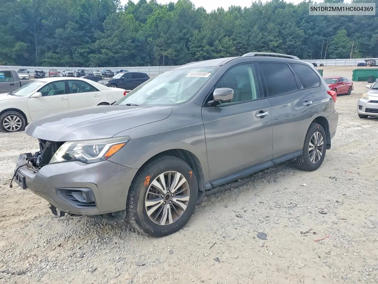 2017 Nissan Pathfinder Sl VIN: 5N1DR2MM1HC604369 Lot: 56484606