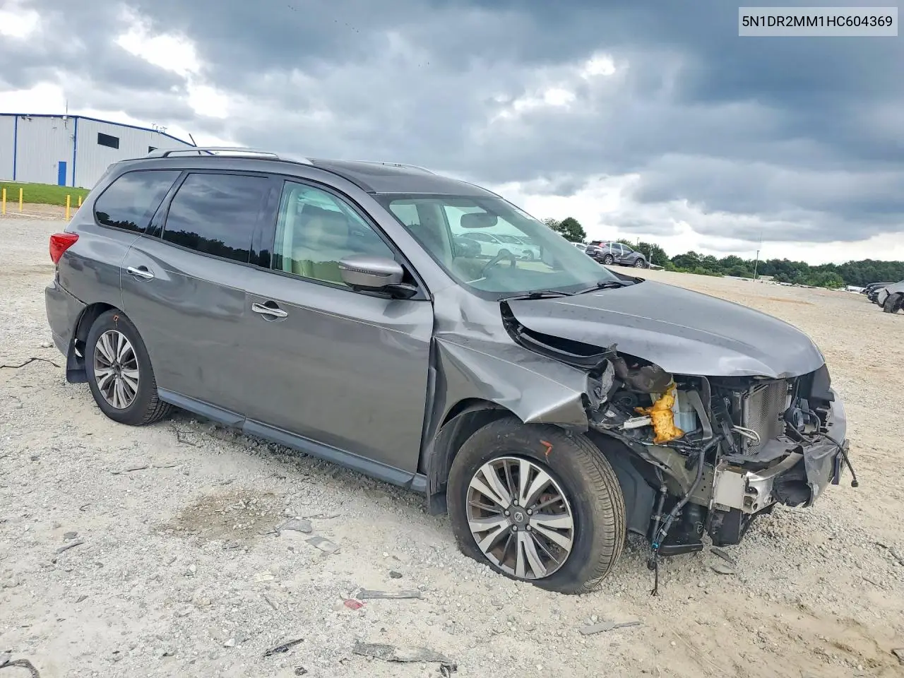 2017 Nissan Pathfinder Sl VIN: 5N1DR2MM1HC604369 Lot: 56484606