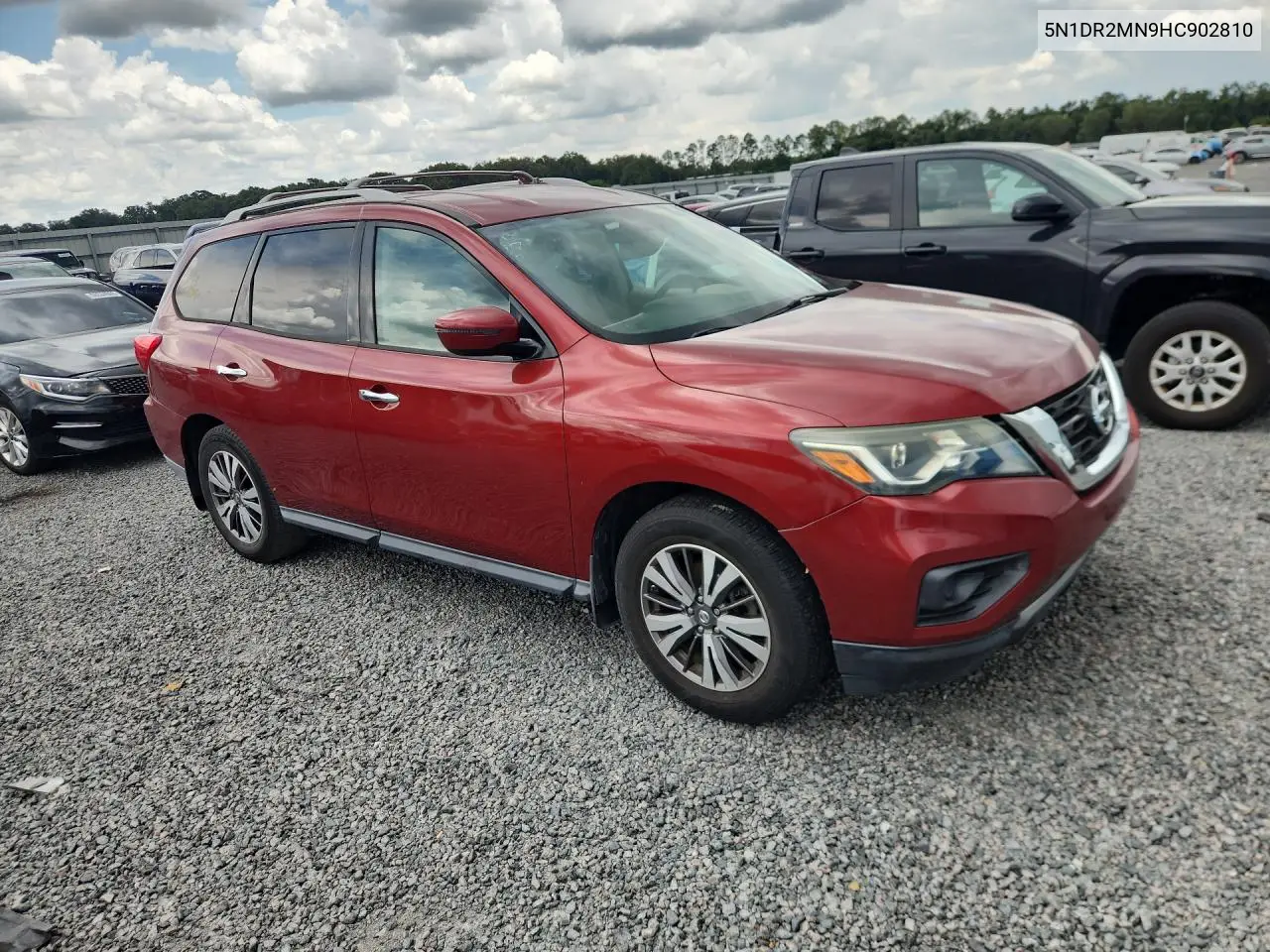 2017 Nissan Pathfinder S VIN: 5N1DR2MN9HC902810 Lot: 56714676