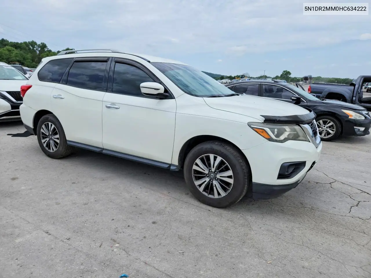 2017 Nissan Pathfinder S VIN: 5N1DR2MM0HC634222 Lot: 56715996