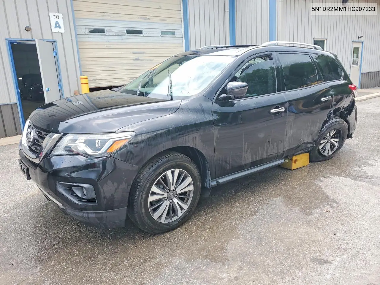 2017 Nissan Pathfinder Sl VIN: 5N1DR2MM1HC907233 Lot: 56791776