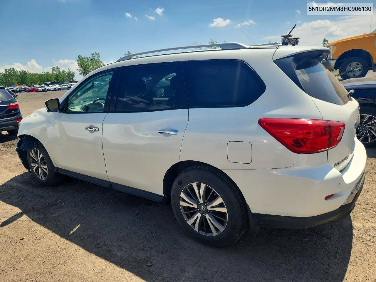 2017 Nissan Pathfinder S VIN: 5N1DR2MM8HC906130 Lot: 57312066