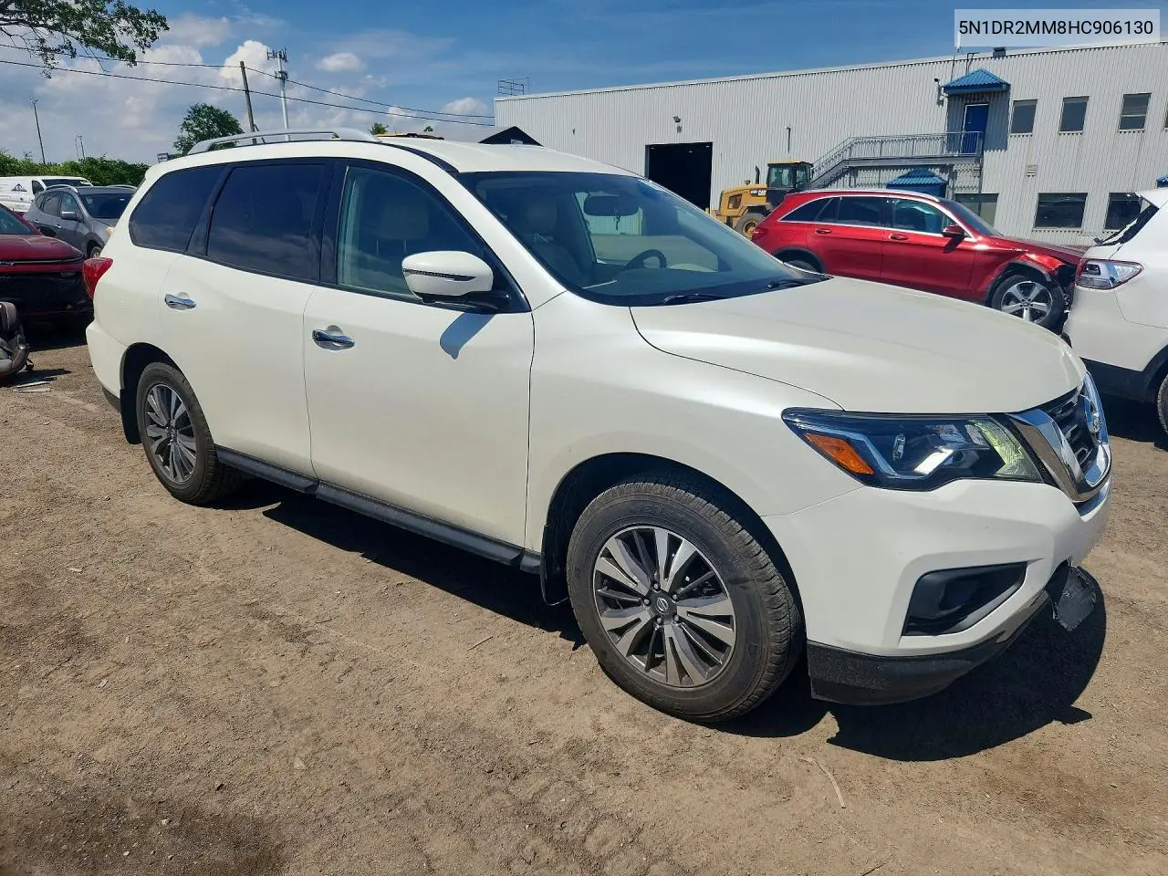 2017 Nissan Pathfinder S VIN: 5N1DR2MM8HC906130 Lot: 57312066