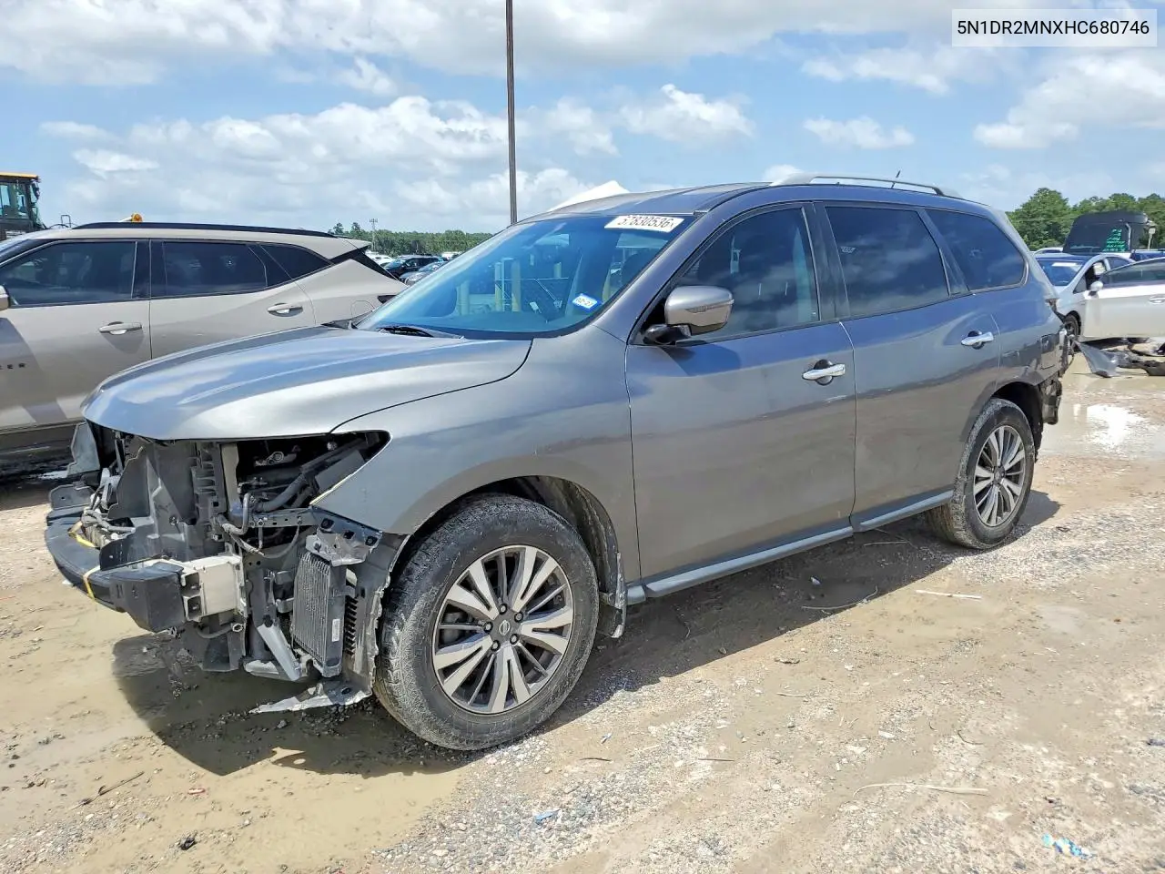 2017 Nissan Pathfinder S VIN: 5N1DR2MNXHC680746 Lot: 57830536