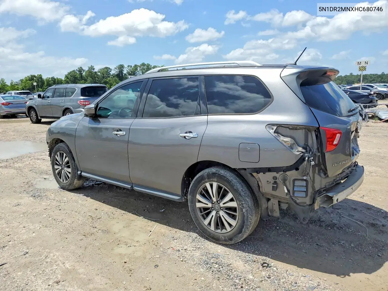2017 Nissan Pathfinder S VIN: 5N1DR2MNXHC680746 Lot: 57830536