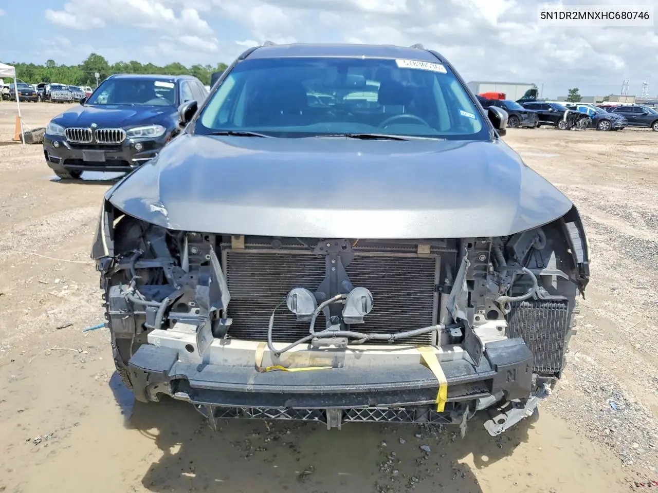 2017 Nissan Pathfinder S VIN: 5N1DR2MNXHC680746 Lot: 57830536