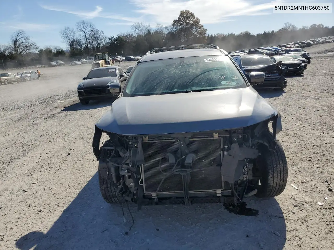 5N1DR2MN1HC603750 2017 Nissan Pathfinder S