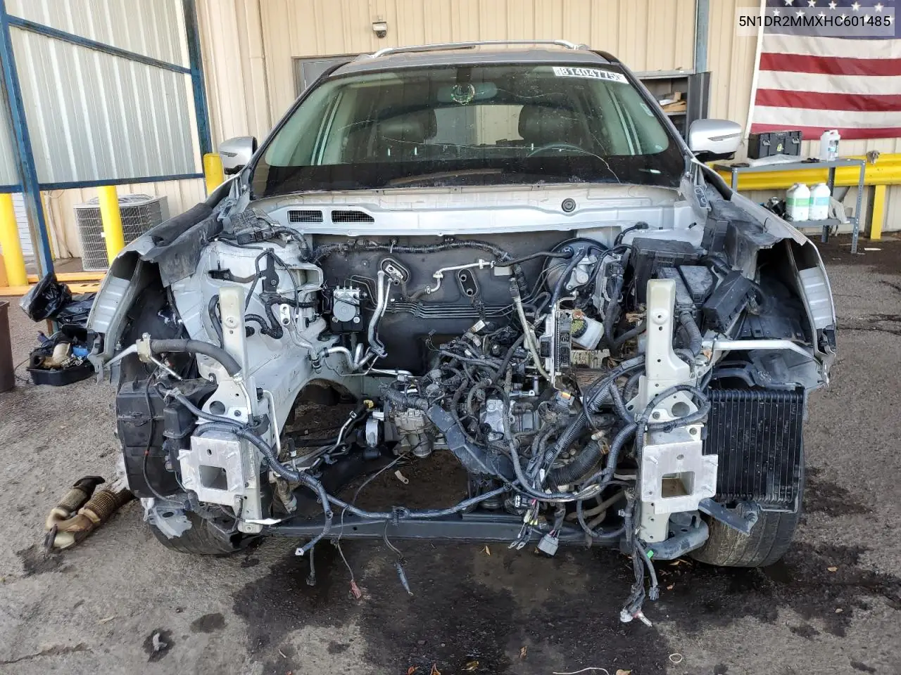 2017 Nissan Pathfinder S VIN: 5N1DR2MMXHC601485 Lot: 81404775