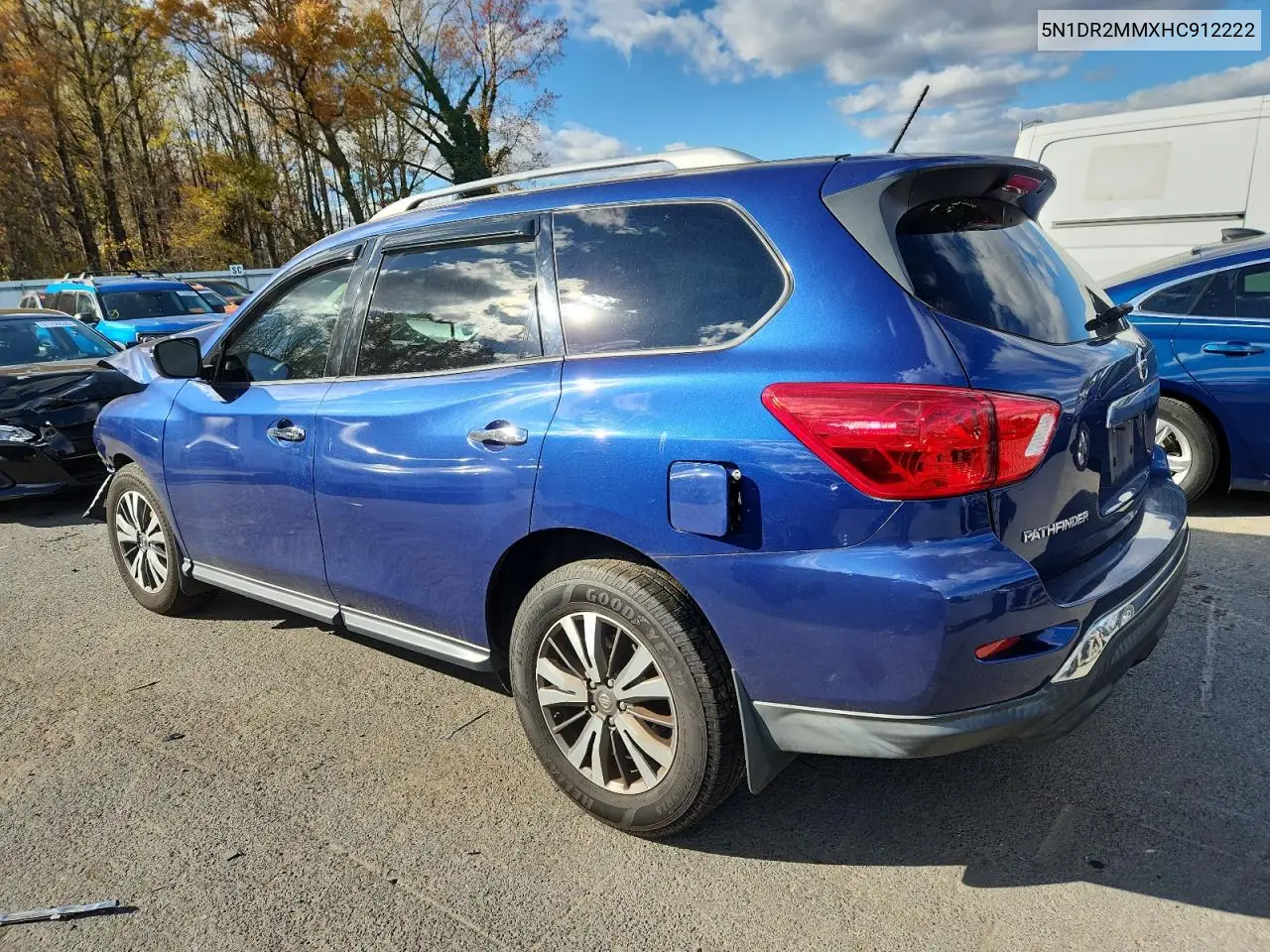 5N1DR2MMXHC912222 2017 Nissan Pathfinder S