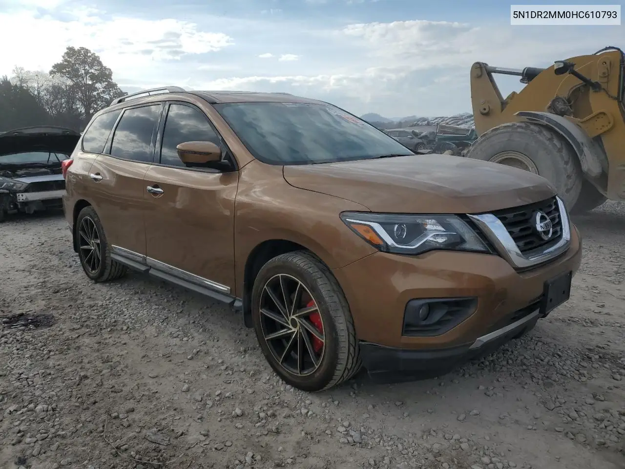 5N1DR2MM0HC610793 2017 Nissan Pathfinder S