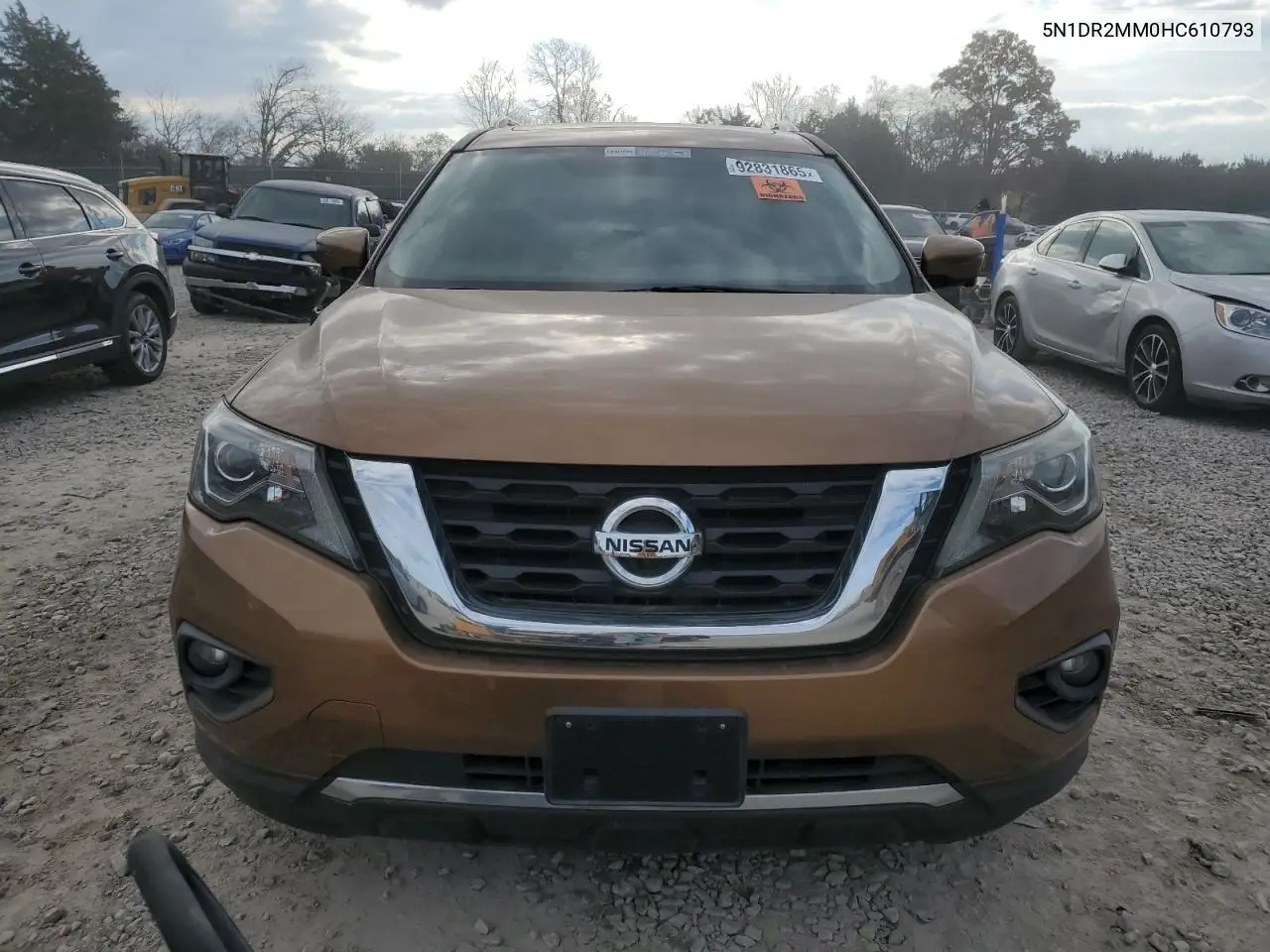 5N1DR2MM0HC610793 2017 Nissan Pathfinder S
