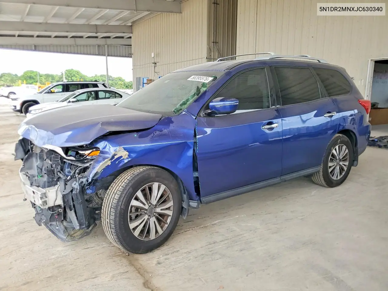 2018 Nissan Pathfinder S VIN: 5N1DR2MNXJC630340 Lot: 56395576