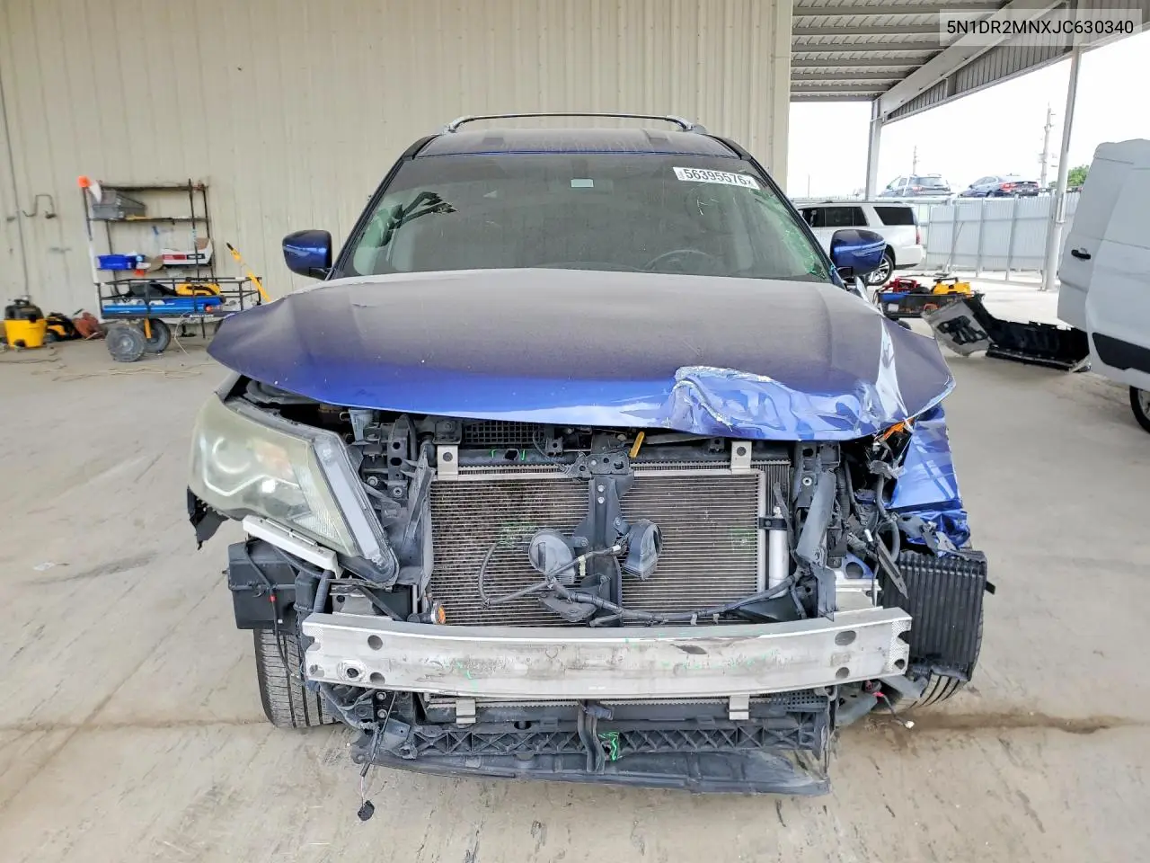 2018 Nissan Pathfinder S VIN: 5N1DR2MNXJC630340 Lot: 56395576