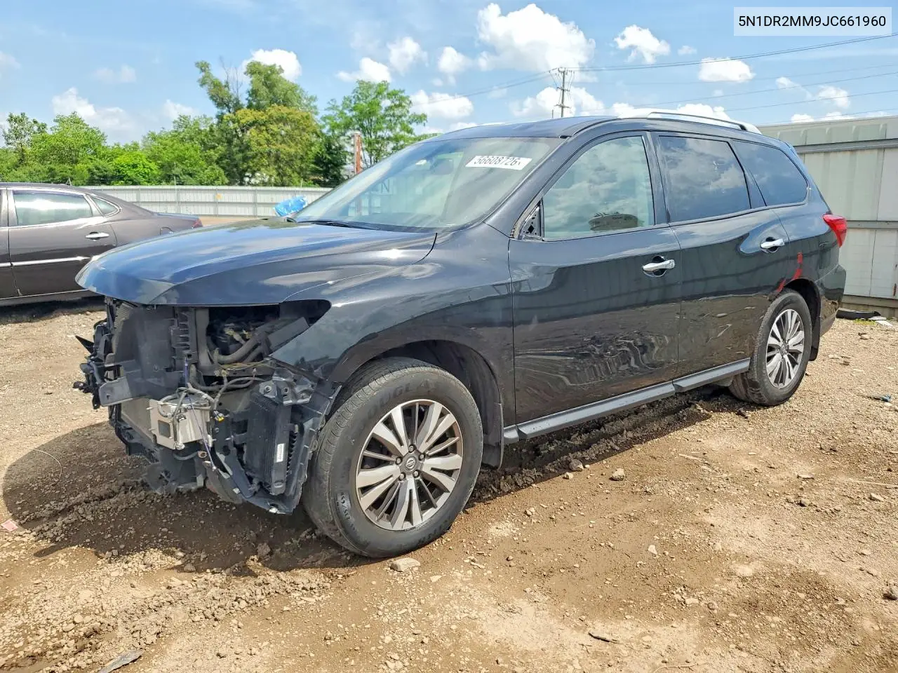 2018 Nissan Pathfinder Sv VIN: 5N1DR2MM9JC661960 Lot: 56608726