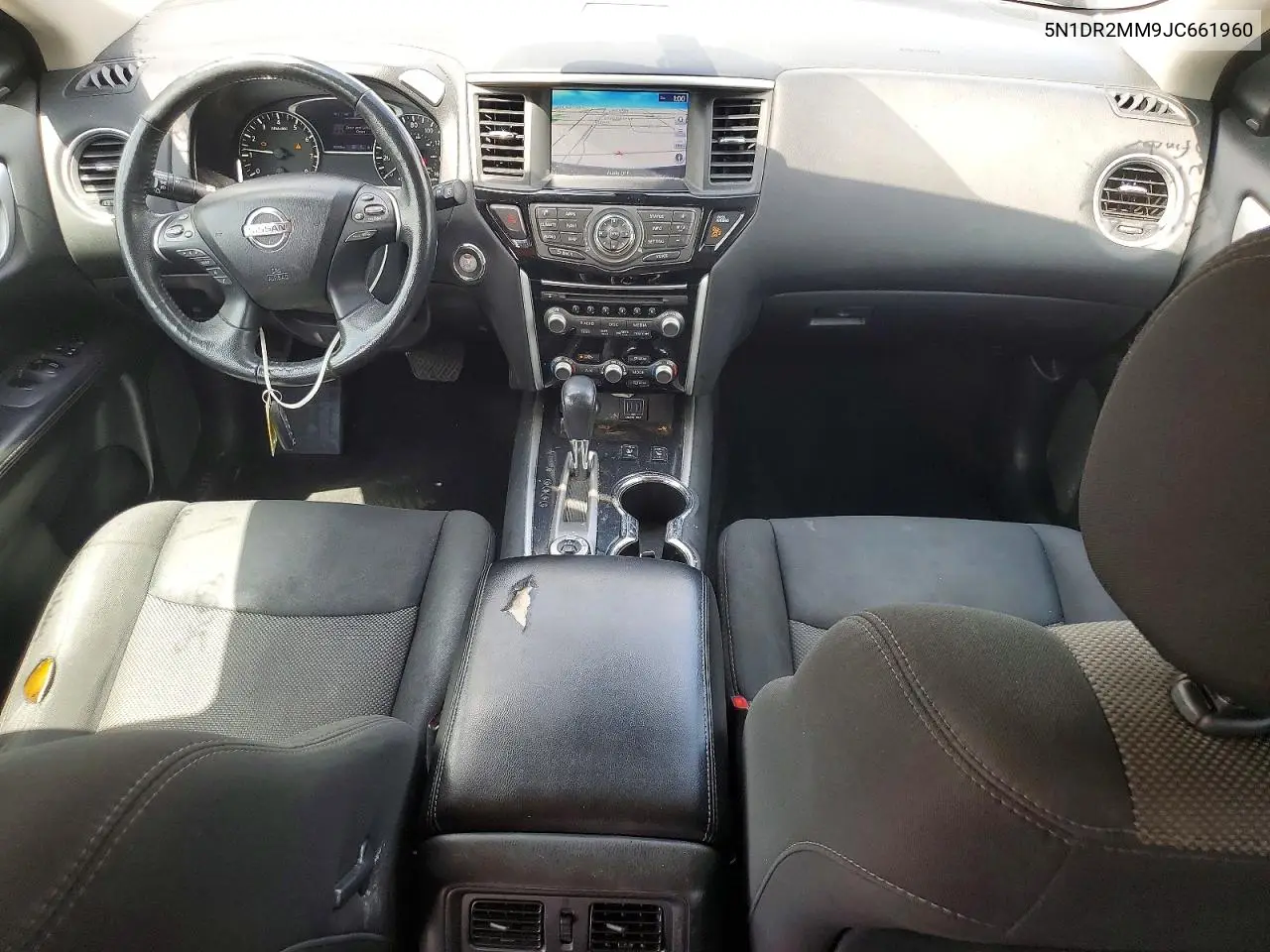 2018 Nissan Pathfinder Sv VIN: 5N1DR2MM9JC661960 Lot: 56608726