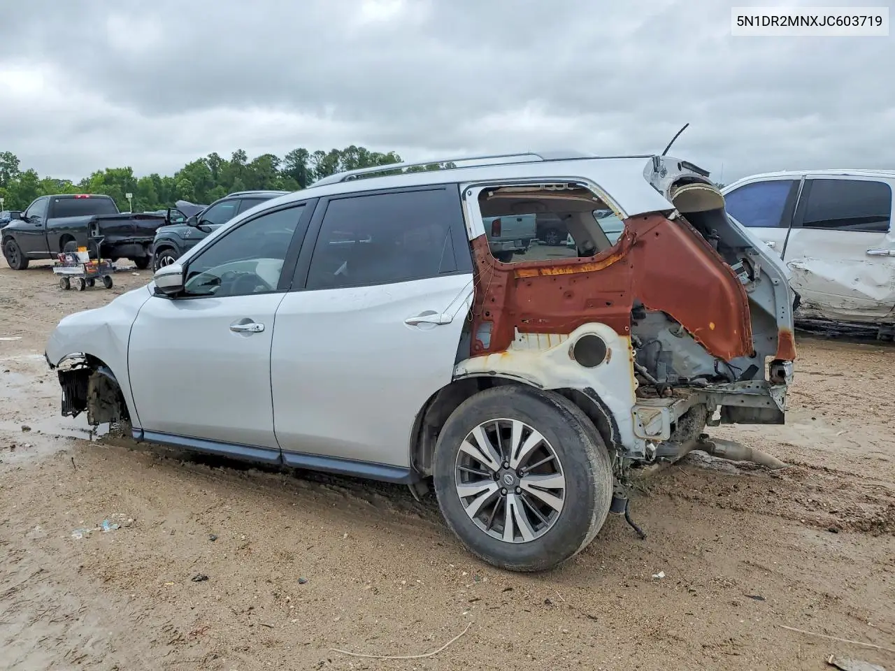 2018 Nissan Pathfinder Sv VIN: 5N1DR2MNXJC603719 Lot: 57424546