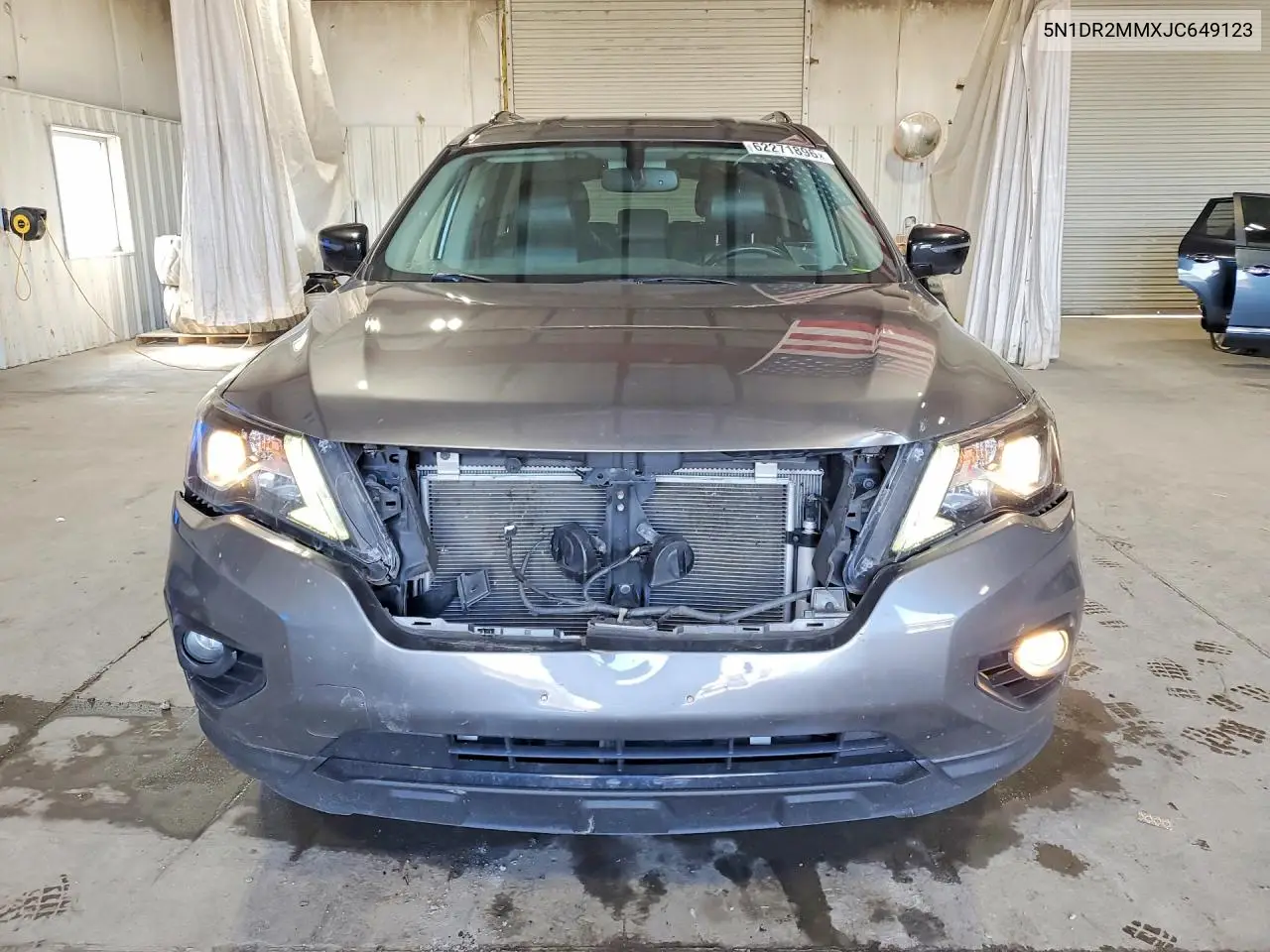 2018 Nissan Pathfinder Sl VIN: 5N1DR2MMXJC649123 Lot: 62271896